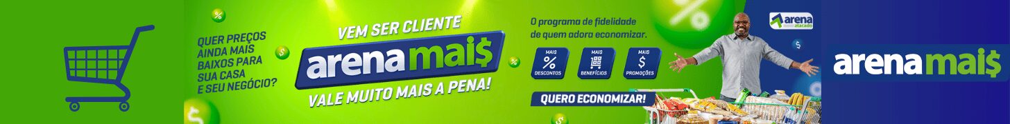 Banner promocional Arena Atacado